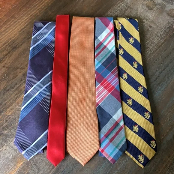 Set of 5 Tie Bundle - Picture 2 of 2